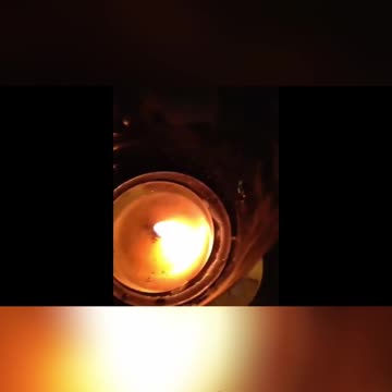 Lighting 50 Candles on Stove