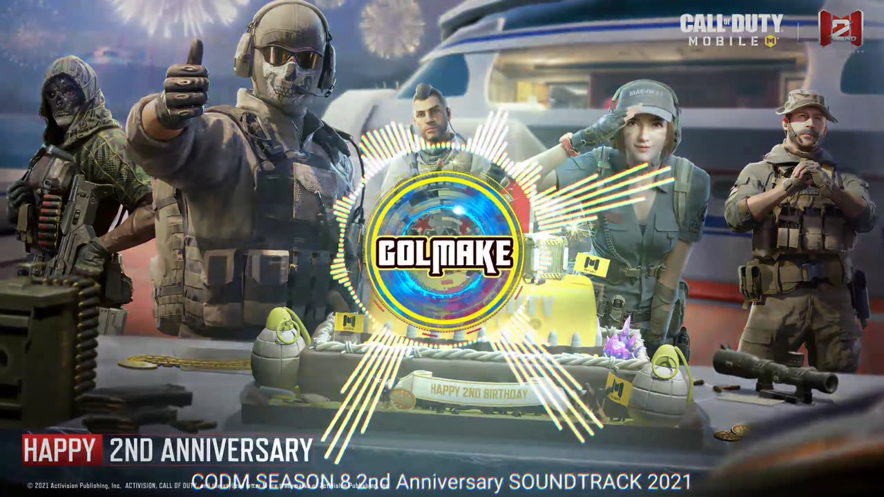 CALL OF DUTY MOBILE - SEASON 8 - 2nd Anniversary - SOUNDTRACK - 2021 - CODM