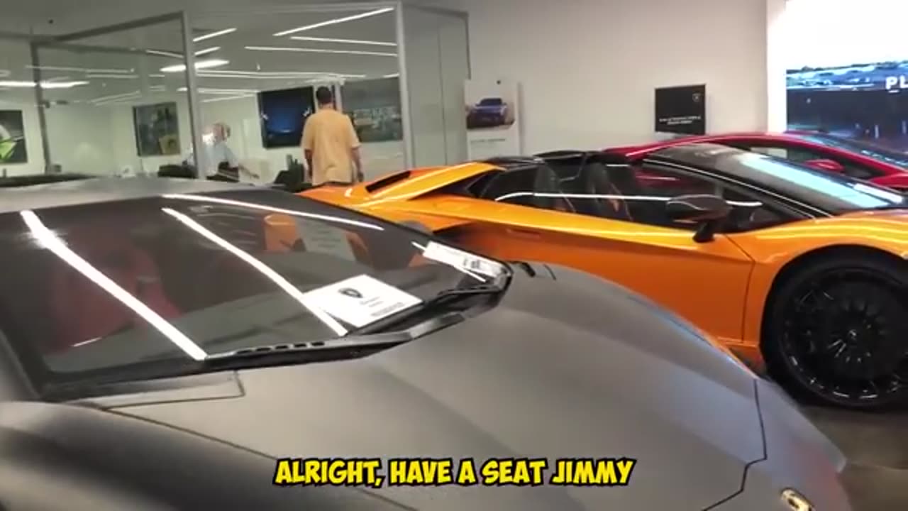 Homeless Man Buys A Lamborghini