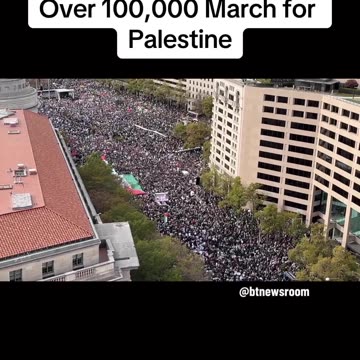 Nov. 4th National More than 100,000 Protest for Palestine in Washington D.C. [BT News]