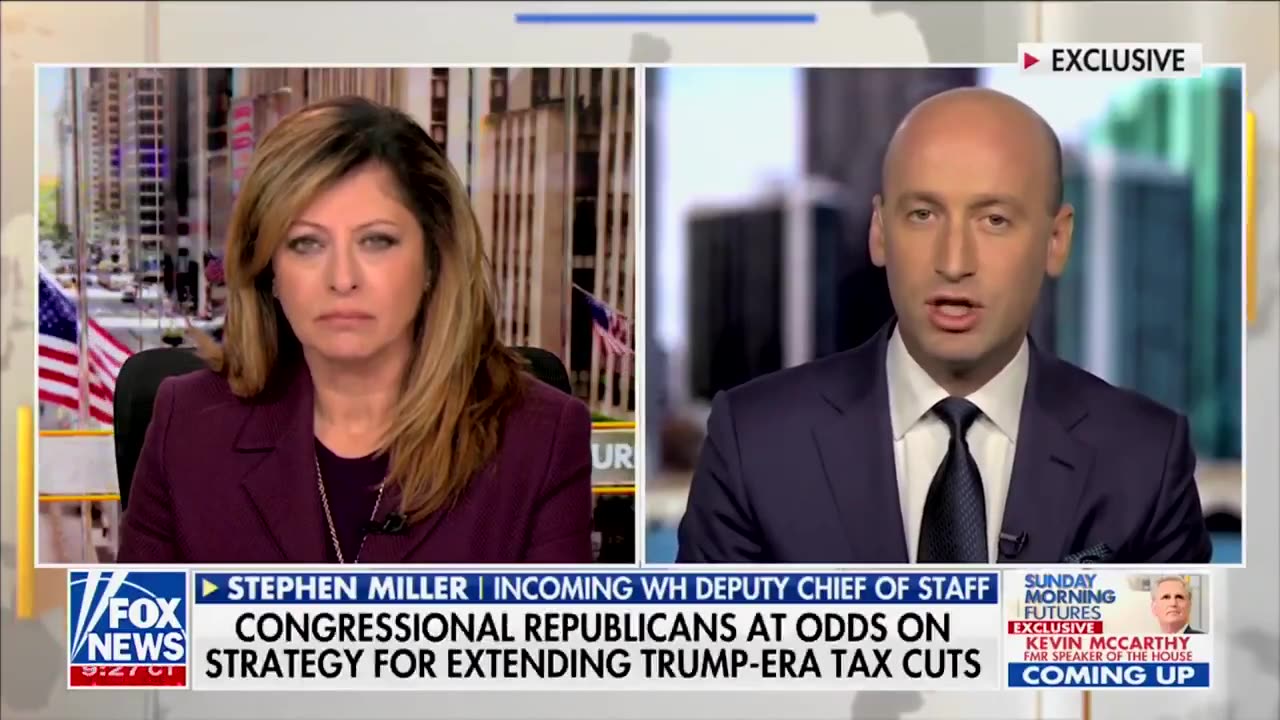 Stephen Miller: Border security AND tax reform legislation on the fast-track