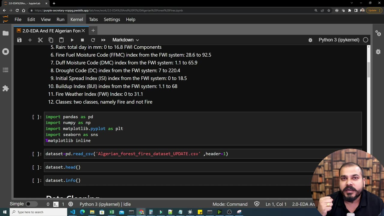001. EDA with Algerian Forest Fire