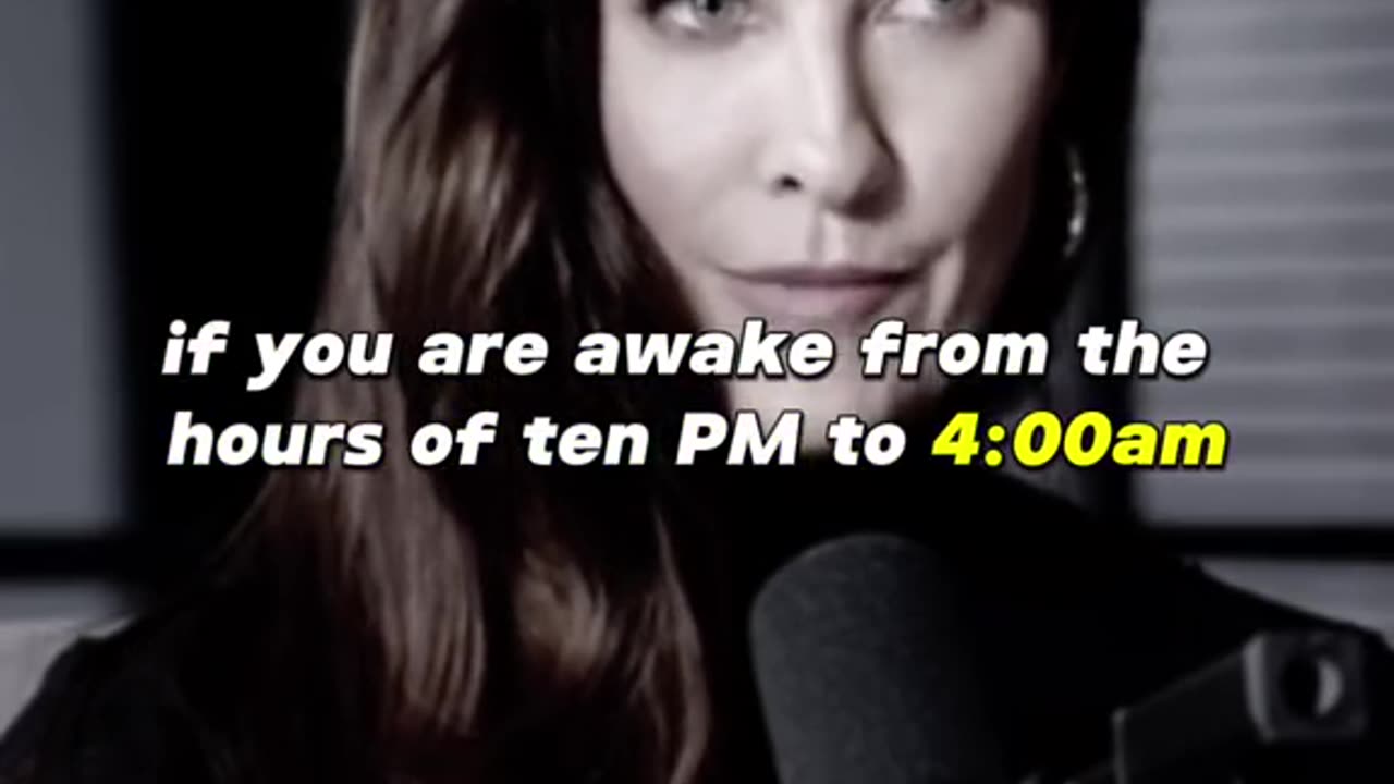 If you are awake between 10pm-4am