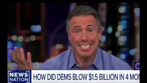 Chris Cuomo: “Stop sending me fundraising emails, you spent 1.5 billion dollars.”