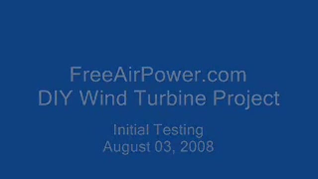 DIY WInd Turbine Generator