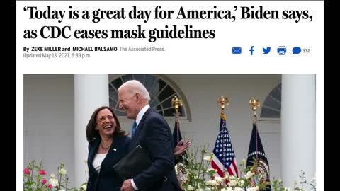 Trump predicted virus will go away and Biden takes full credit