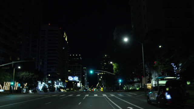 Wilshire Corridor Timelapse - Los Angeles