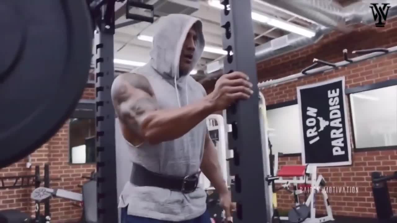 Dwayne "The Rock" Johnson Ultimate Gym Motivation