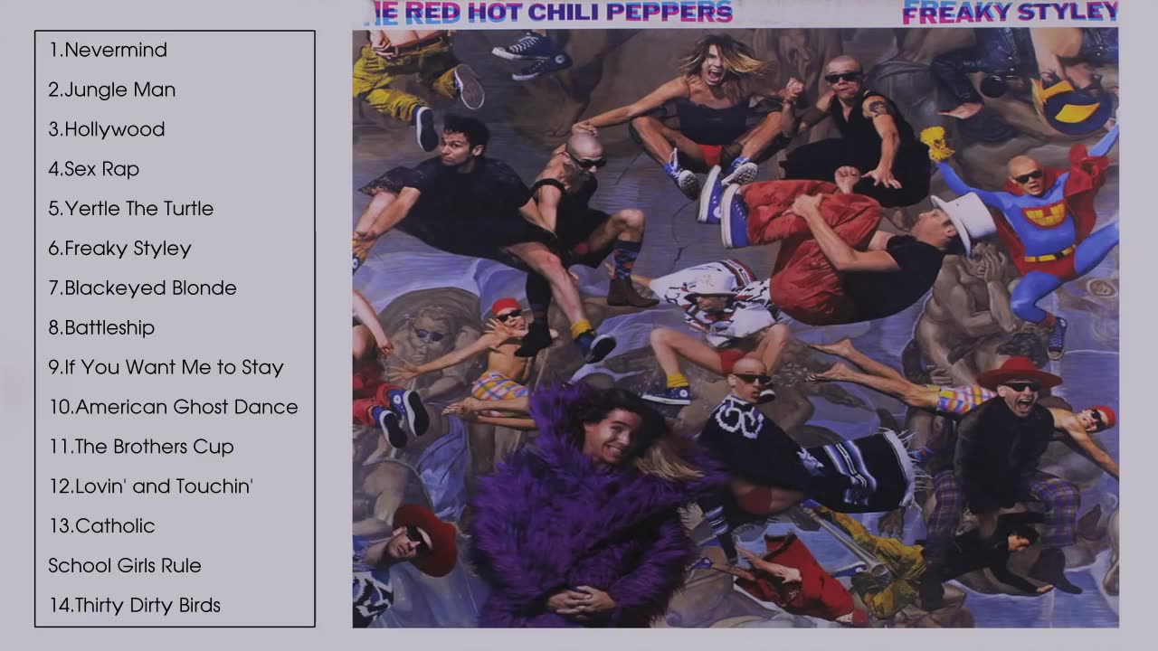 Red Hot Chili Peppers - Freaky Styley Full Album 1985 HD