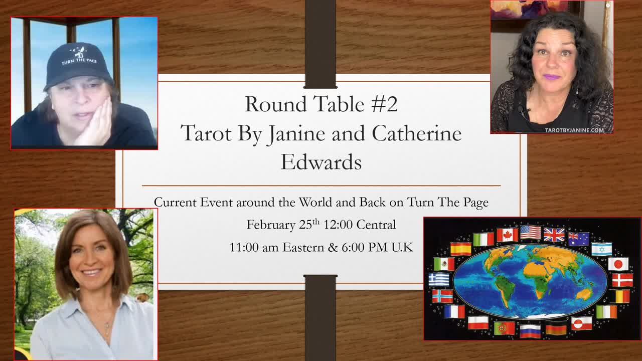 Tarot By Janine and Catherine Edwards on Turn The Page with Janine