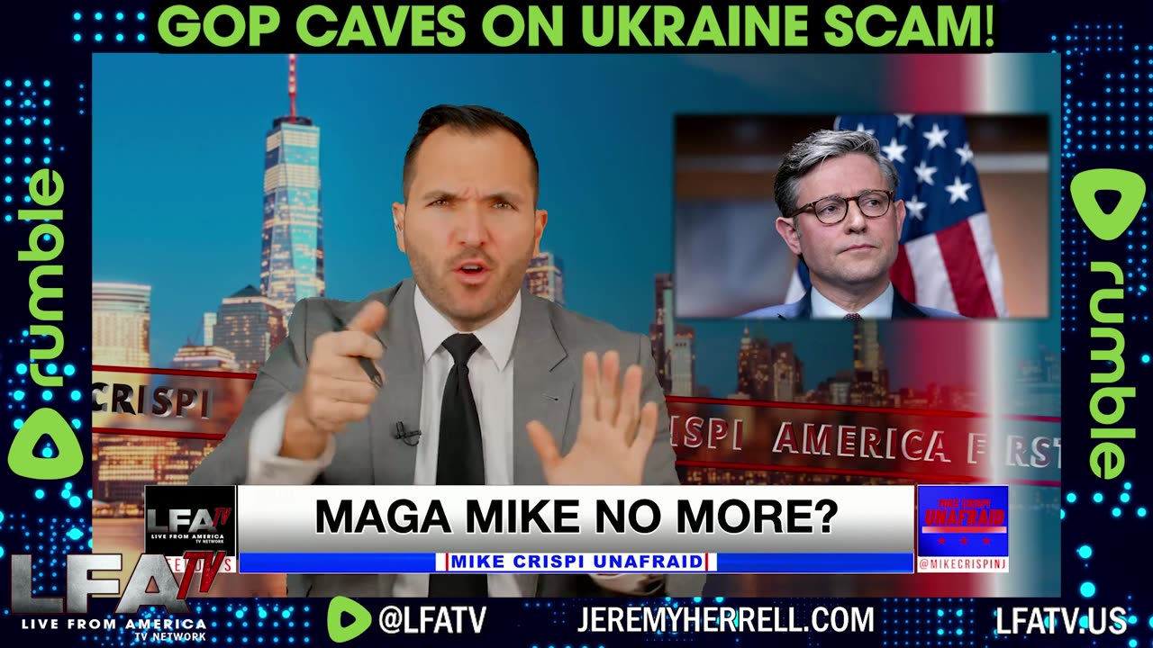 GOP CAVES ON UKRAINE SCAM!!