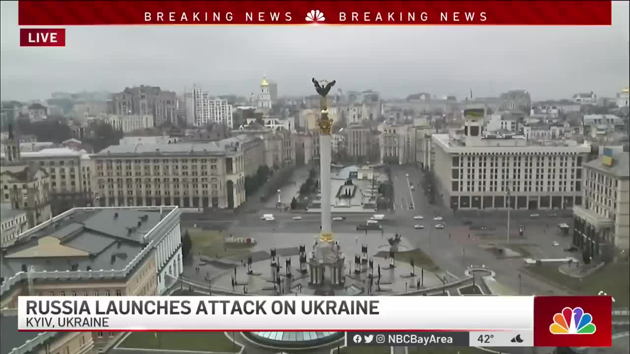 Russia Launches Attack on Ukraine