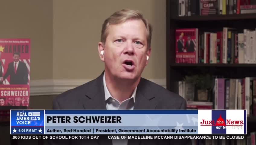 Peter Schweizer: This is not a Hunter Biden story. This is a Joe & Hunter Biden story
