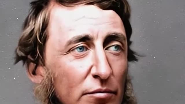 Author of 'Civil Disobedience,' Henry David Thoreau, brought to life.