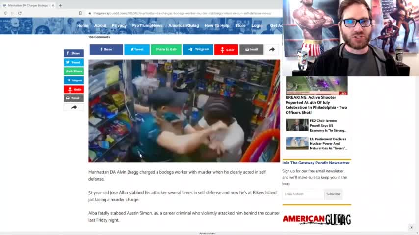 Cashier Charged After Killing Criminal Attacking Him Over a Bag of Chips