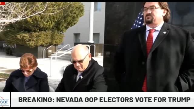 NEVADA GOP ELECTORS CAST VOTES FOR PRESIDENT TRUMP!!