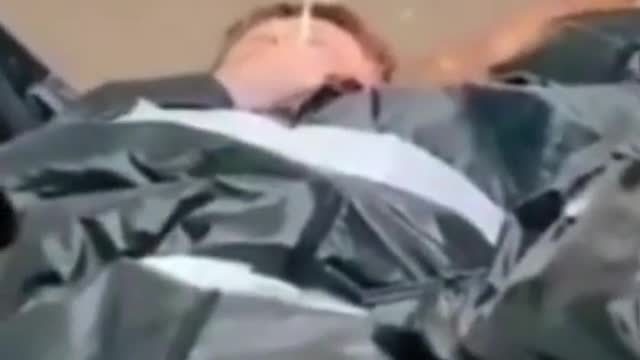 another miracle in the ukraine dead man rises from dead and has a smoke