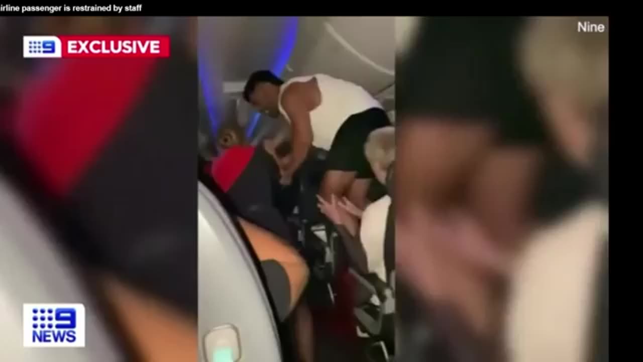 POSSESSED MAN TAKES OVER PLANE!