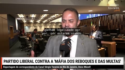 Partido Liberal contra a máfia dos reboques e das multas