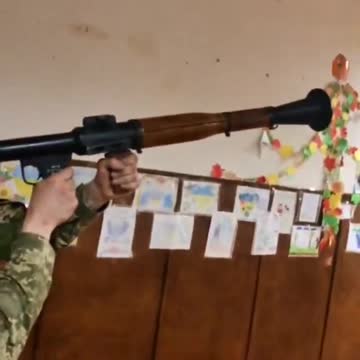 More UkrainianArmy soldiers hiding in primary schools and nurseries.