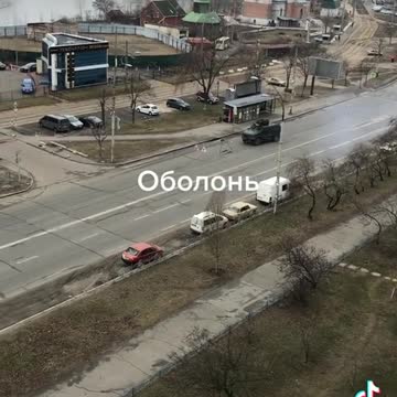Armoured Vehicles Fighting in the Streets of Ukraine?
