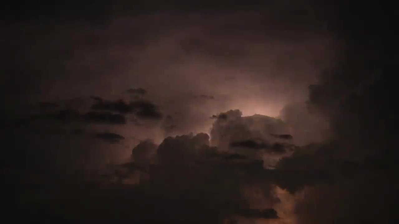 Rumbling Thunder & Wind Sounds For Sleeping, Relaxing