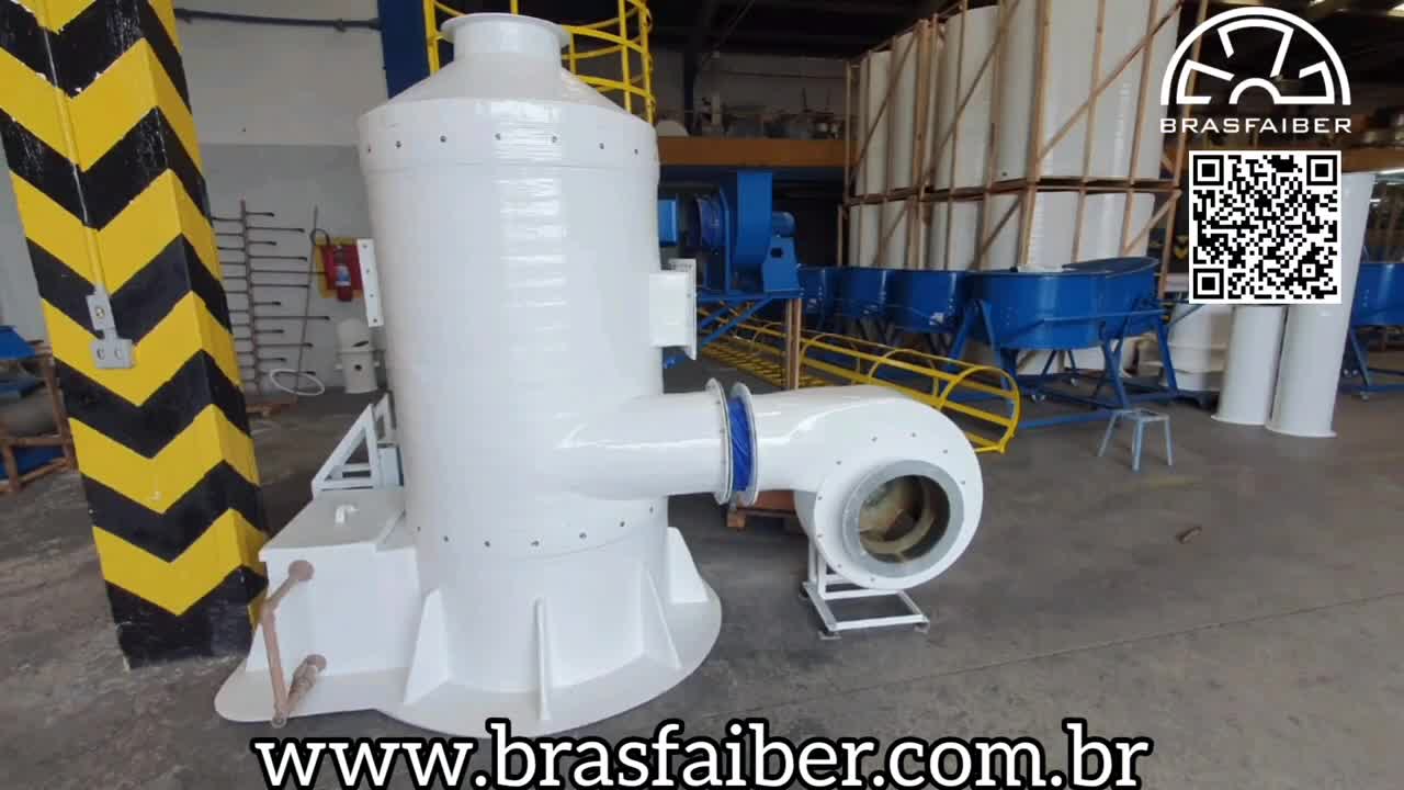 Lavador de Gases Industrial | Brasfaiber Brasil