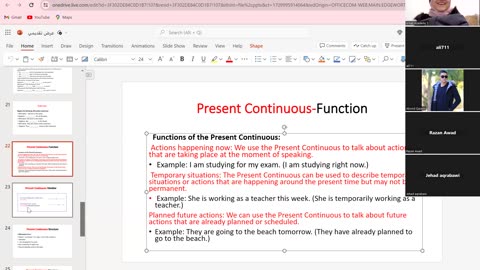 Present Continuous