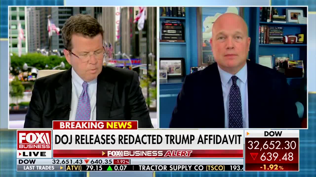 Matt Whitaker on Cavuto: Coast to Coast 8/26/2022
