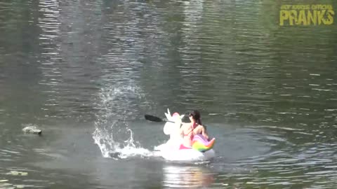 Remote Controlled Alligator Prank Just For Laughs