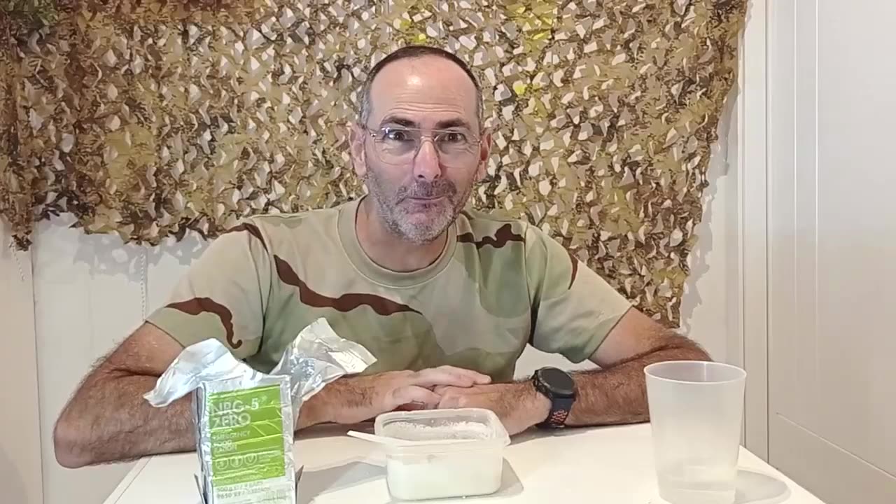TABLETAS DE COMIDA EXTREMA NRG5 ZERO MRE