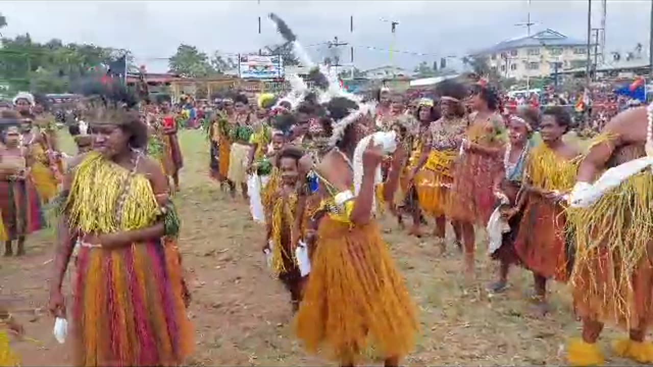 West Port Dancers of Gulf Province, Papua New Guinea