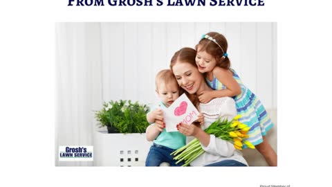 Lawn Service Hagerstown Maryland Mothers Day Video