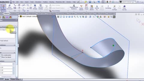 Video Tutorial on Mirror 3D sketch in SolidWorks Method #2