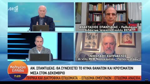 ΣΠΑΝΤΙΔΕΑΣ -ΤΙ ΕΙΠΕ ΓΙΑ ΤΟΝ ΚΟΡΩΝΟΙΟ ΚΑΙ ΑΝΕΜΒΟΛΙΑΣΤΟΥΣ ΕΜΒΟΛΙΑΣΜΕΝΟΥΣ.