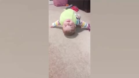 Crazy cute baby