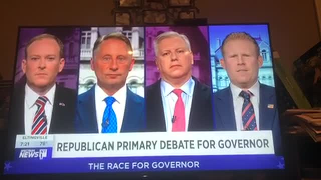 GOP governor debate June 20 - Juneteenth and part 1 of CRT