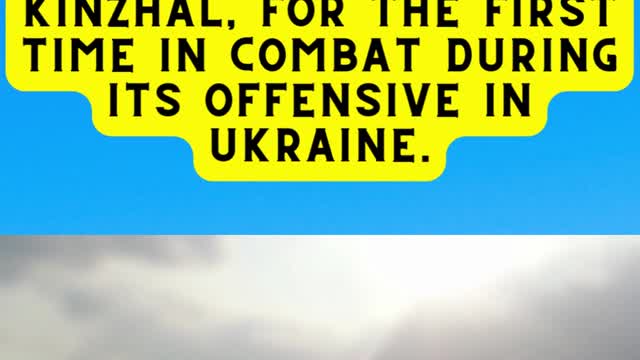 Russia says it used hypersonic missiles in Ukraine again. #russiaukraine