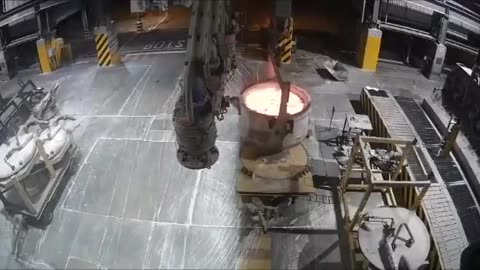 Aluminum smelter overhead crane accident..... the floor is lava original version...