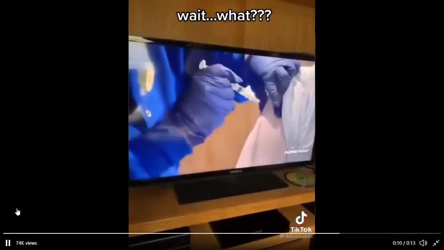 Vaccine - Freudian Slip - Running out of people who want to be ?