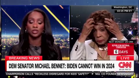 Mad Maxine Has ALARMING WIG Malfunction Live On CNN