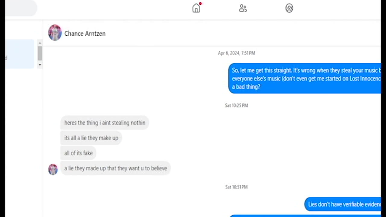 That TIme Cyrax Voice Messaged Me On Facebook