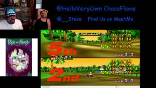 Mario Kart 64 ( With Sara from Meet Me ) Fun Retro Gaming Part 2