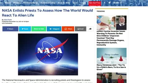 SPECIAL REPORT: NASA ALIEN DECEPTION MOVES FORWARD IN BIG WAY!