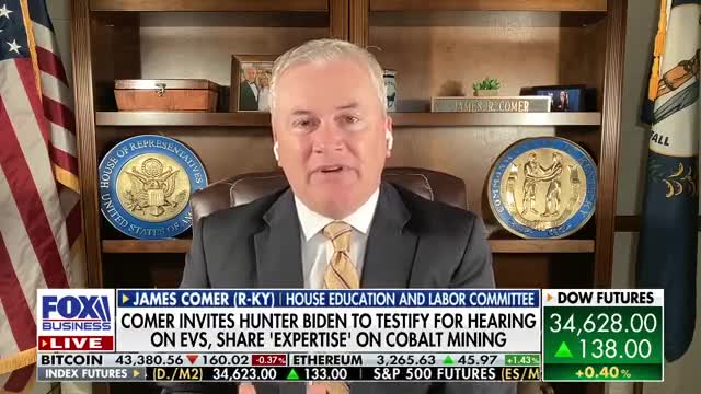 James Comer: We’re going to make every effort to subpoena Hunter Biden…