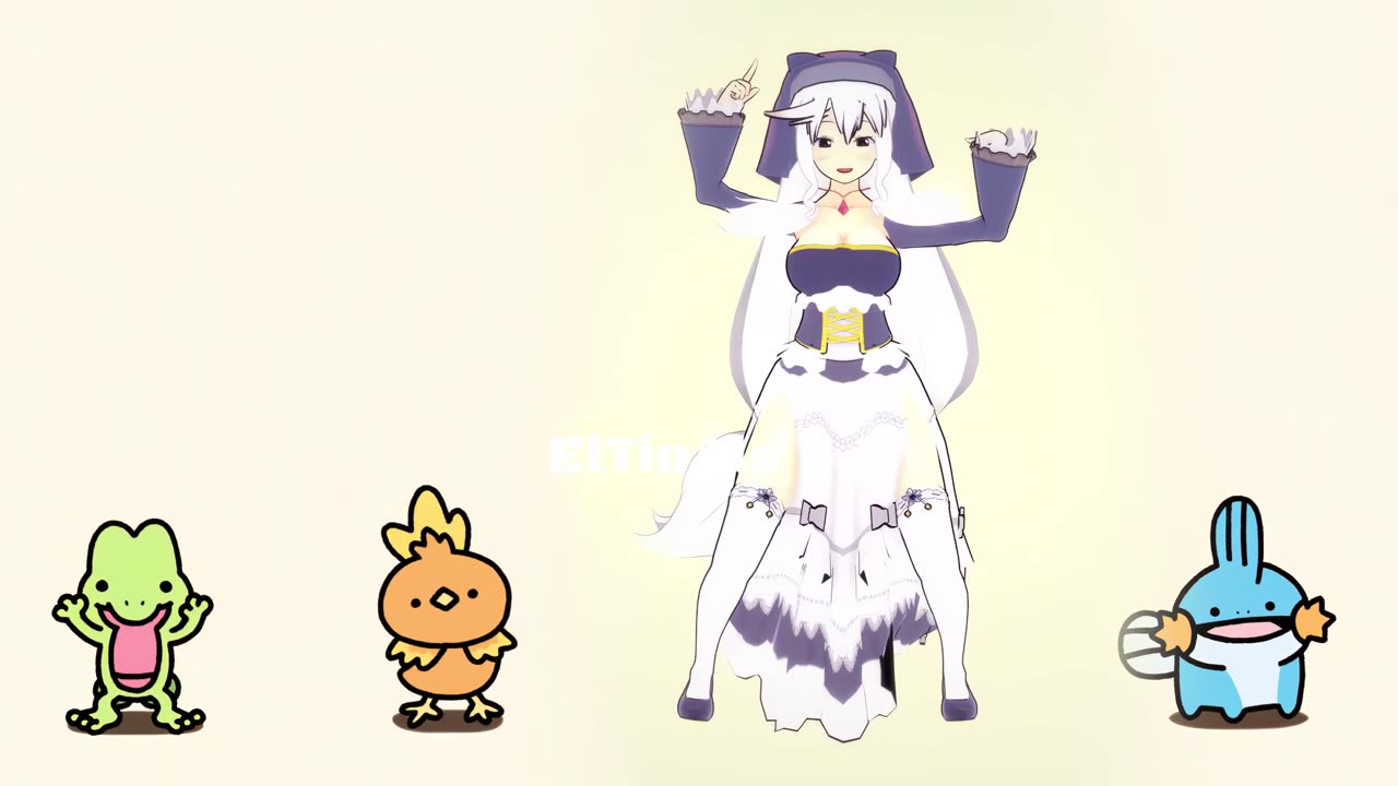 Eris Konosuba Pokémon dancing POKÉDANCE #mmd #Eris #Konosuba