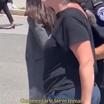 AOC escorted with invisible handcuffs