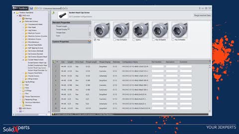 SOLIDWORKS 2018 - Toolbox Configuration