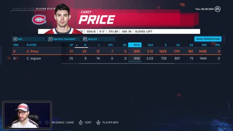 WILL CAREY PRICE GET A CUP BEFORE RETIREMENT!?