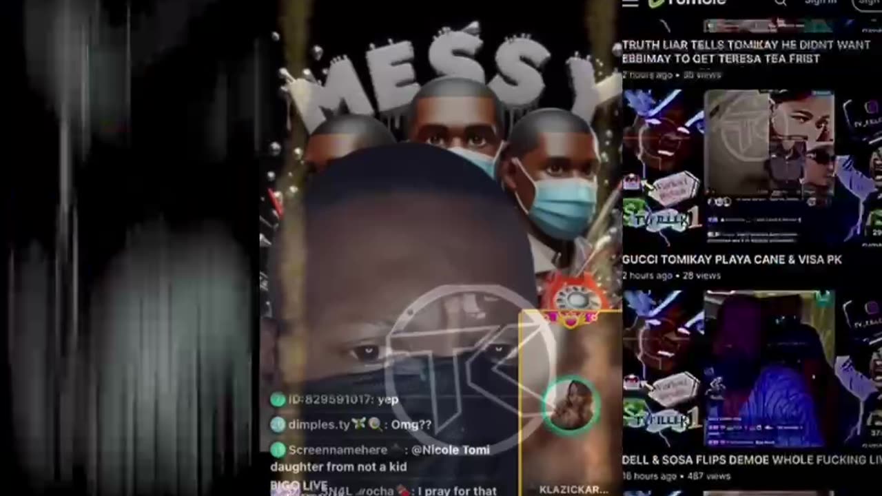 MESSY CALLER MORNING SHOW